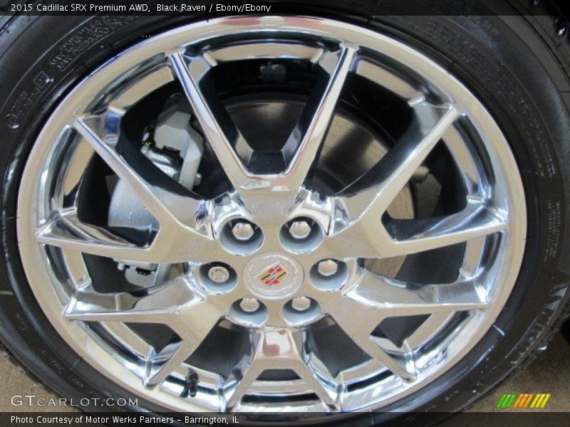 Black Raven / Ebony/Ebony 2015 Cadillac SRX Premium AWD