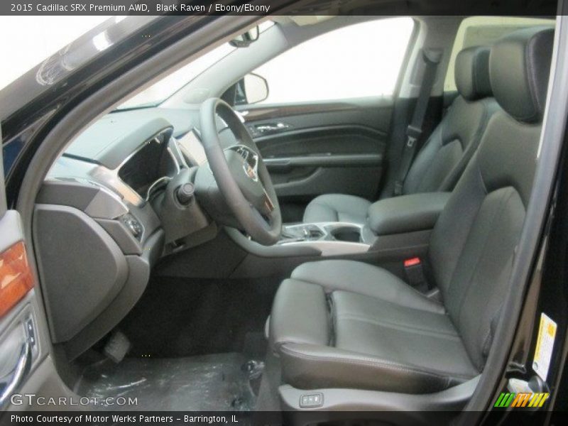 Black Raven / Ebony/Ebony 2015 Cadillac SRX Premium AWD