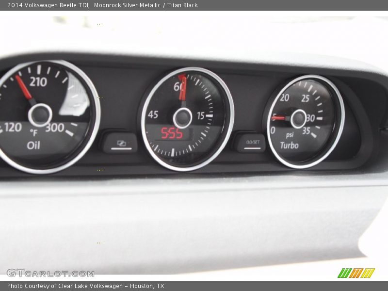Moonrock Silver Metallic / Titan Black 2014 Volkswagen Beetle TDI