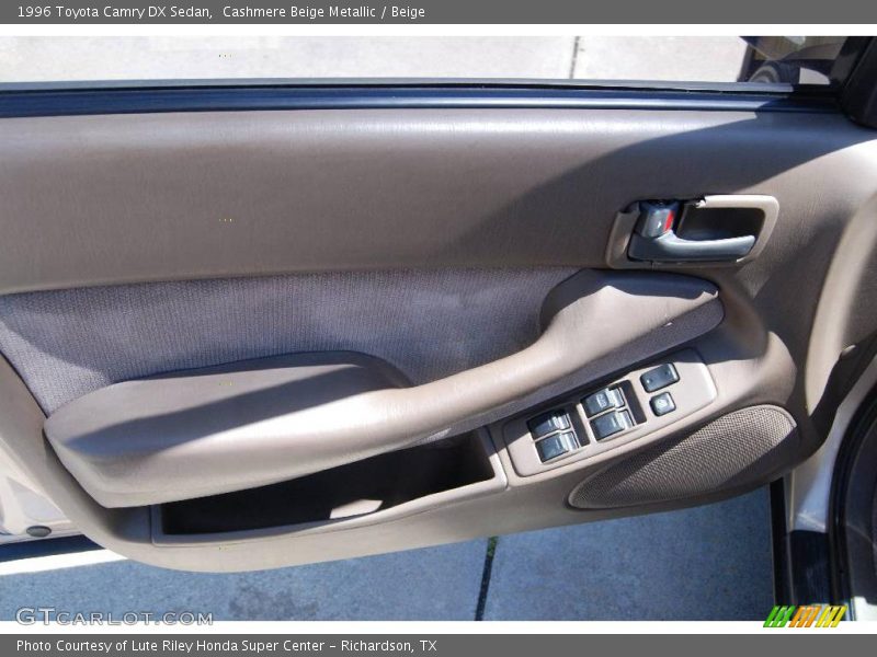 Cashmere Beige Metallic / Beige 1996 Toyota Camry DX Sedan