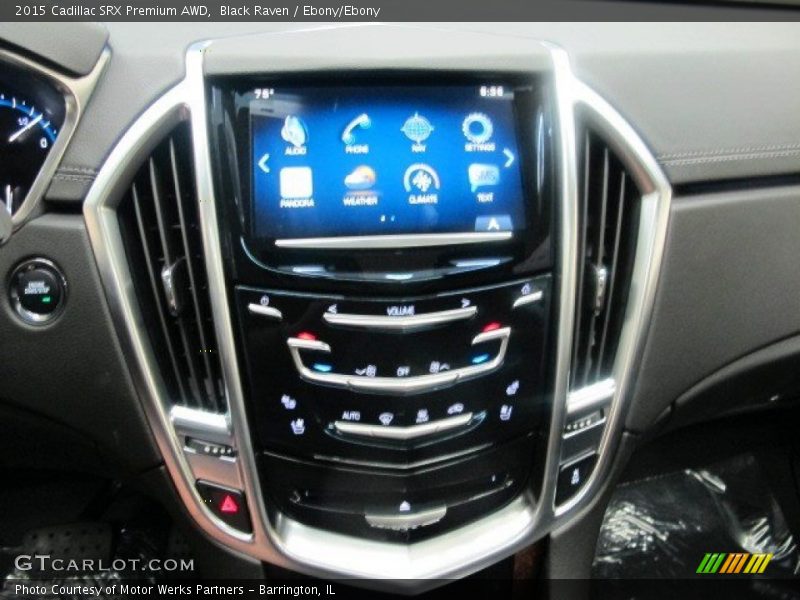 Black Raven / Ebony/Ebony 2015 Cadillac SRX Premium AWD