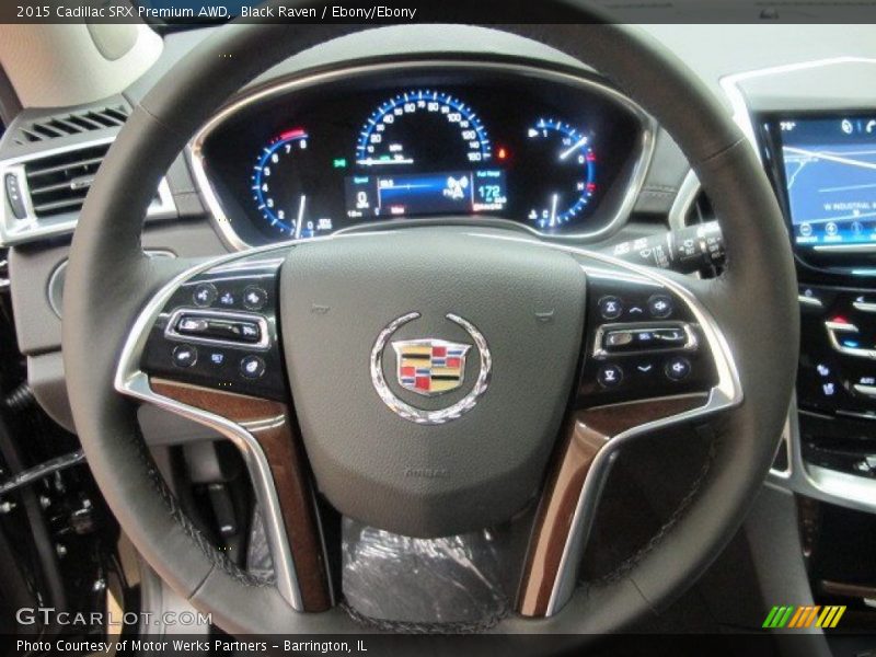 Black Raven / Ebony/Ebony 2015 Cadillac SRX Premium AWD
