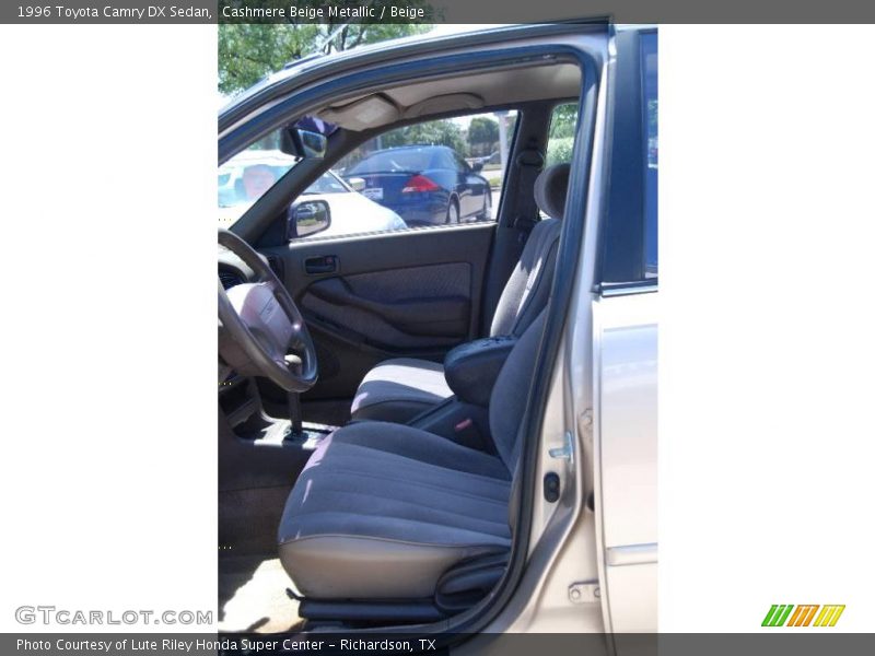 Cashmere Beige Metallic / Beige 1996 Toyota Camry DX Sedan
