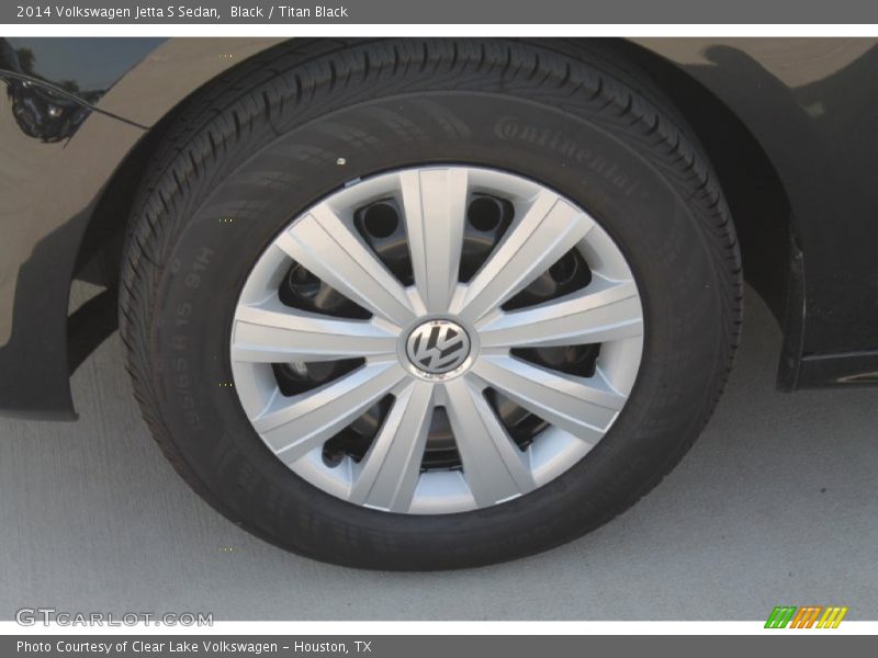 Black / Titan Black 2014 Volkswagen Jetta S Sedan