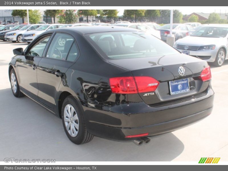 Black / Titan Black 2014 Volkswagen Jetta S Sedan