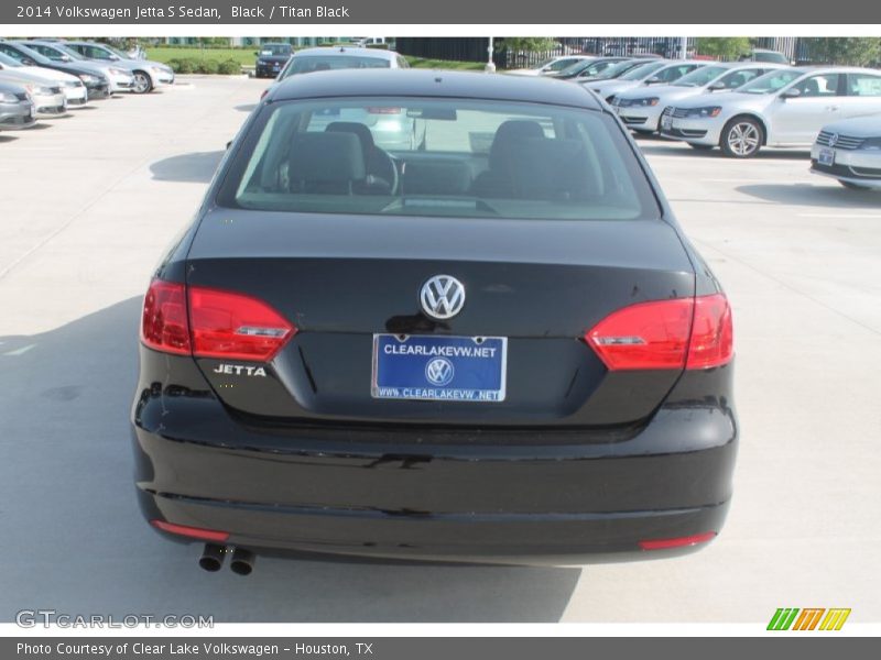 Black / Titan Black 2014 Volkswagen Jetta S Sedan