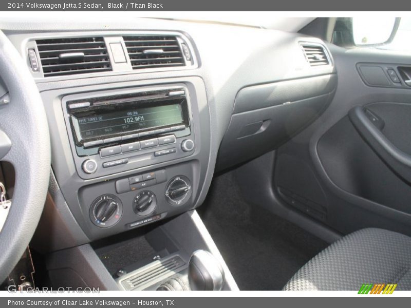 Black / Titan Black 2014 Volkswagen Jetta S Sedan