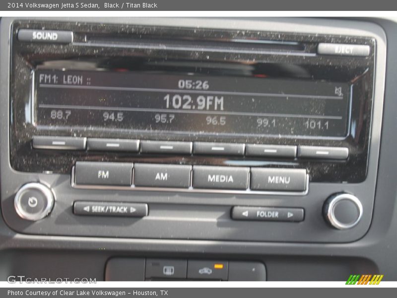 Black / Titan Black 2014 Volkswagen Jetta S Sedan