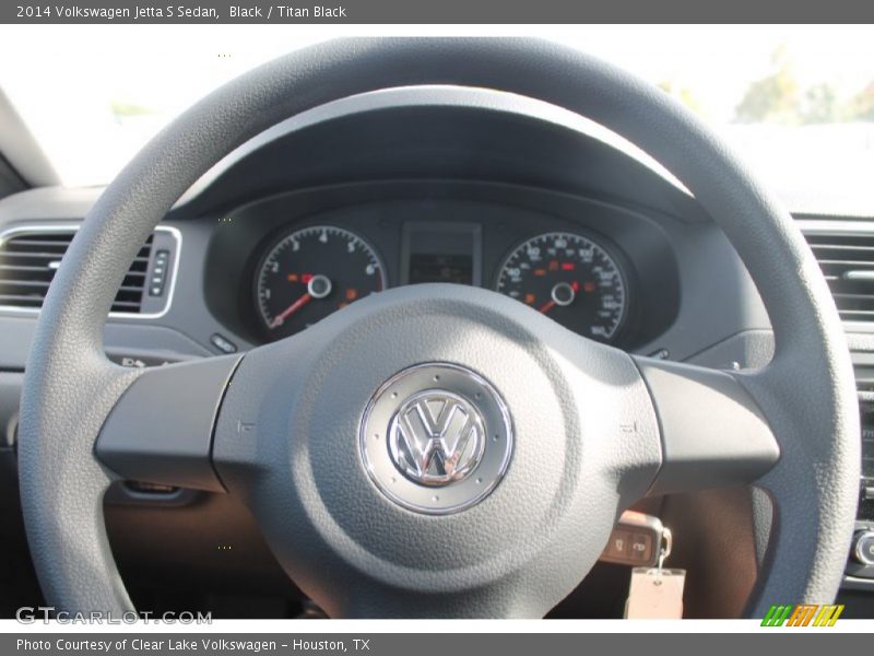 Black / Titan Black 2014 Volkswagen Jetta S Sedan