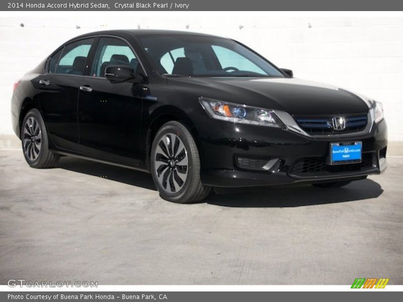 Crystal Black Pearl / Ivory 2014 Honda Accord Hybrid Sedan