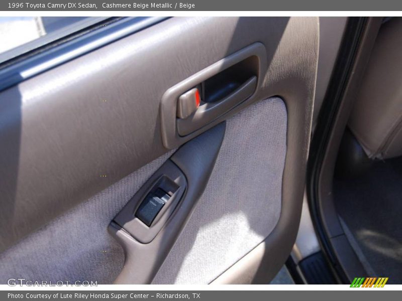 Cashmere Beige Metallic / Beige 1996 Toyota Camry DX Sedan