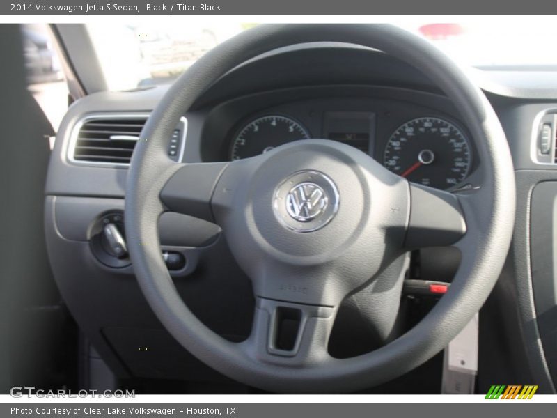 Black / Titan Black 2014 Volkswagen Jetta S Sedan