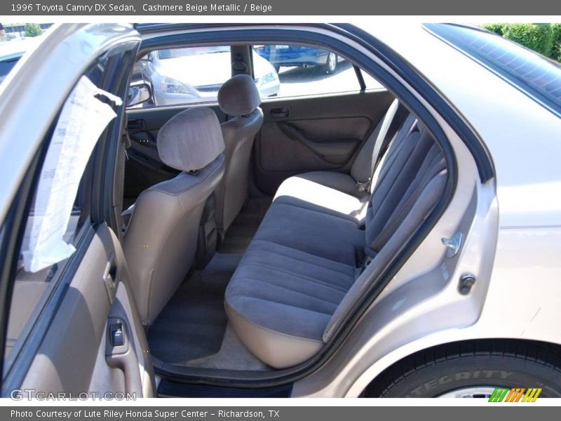 Cashmere Beige Metallic / Beige 1996 Toyota Camry DX Sedan