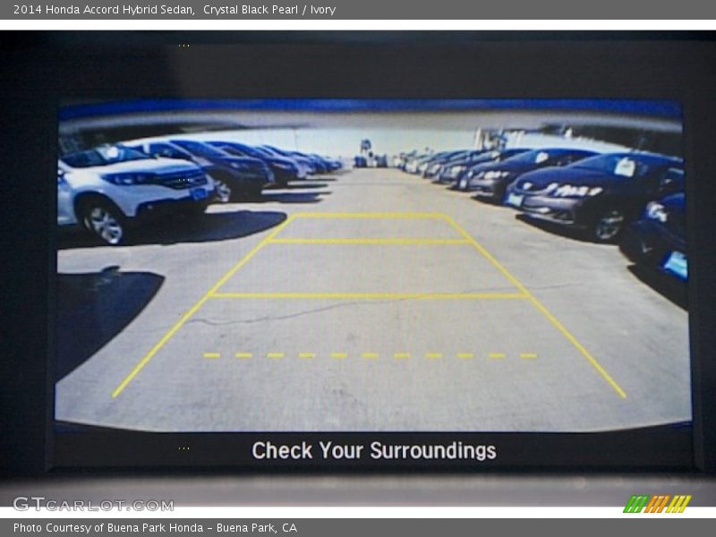 Crystal Black Pearl / Ivory 2014 Honda Accord Hybrid Sedan
