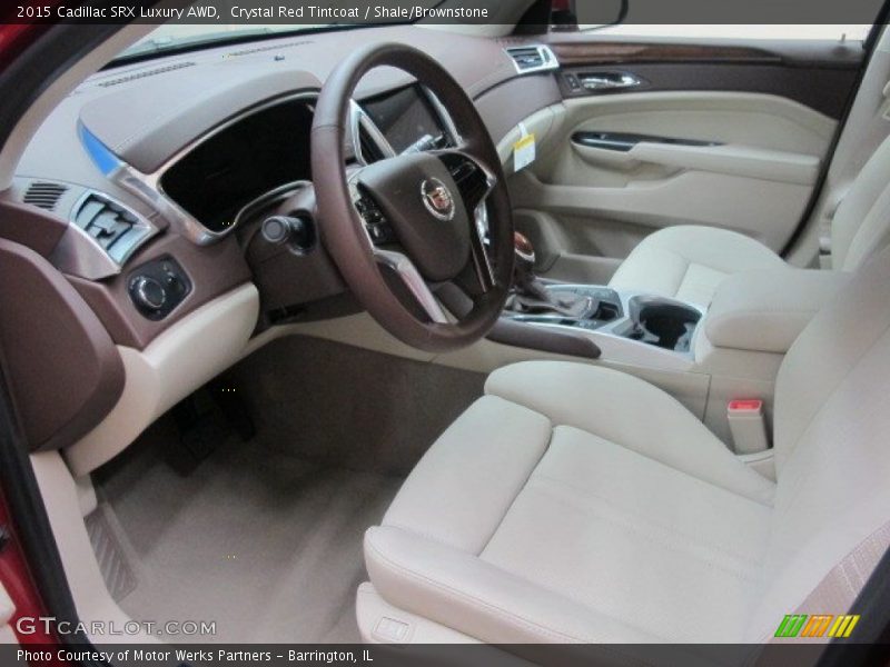  2015 SRX Luxury AWD Shale/Brownstone Interior