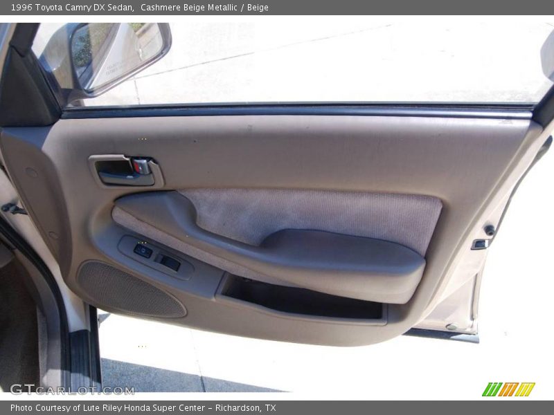 Cashmere Beige Metallic / Beige 1996 Toyota Camry DX Sedan