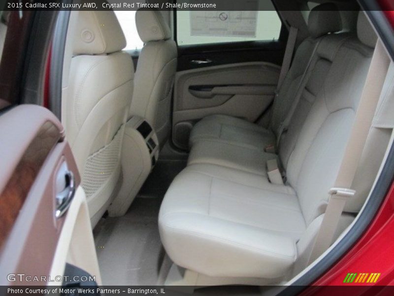 Crystal Red Tintcoat / Shale/Brownstone 2015 Cadillac SRX Luxury AWD
