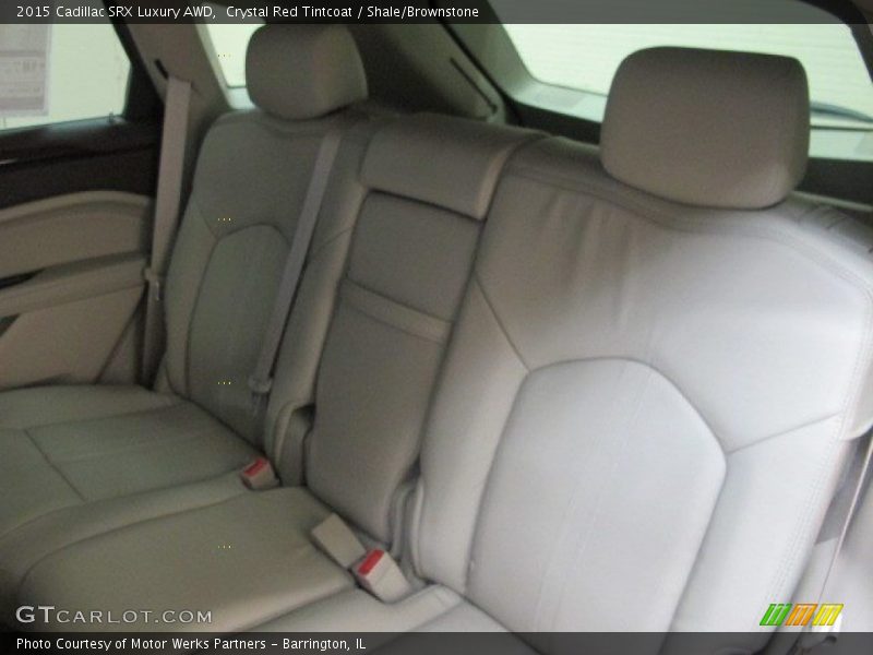 Crystal Red Tintcoat / Shale/Brownstone 2015 Cadillac SRX Luxury AWD