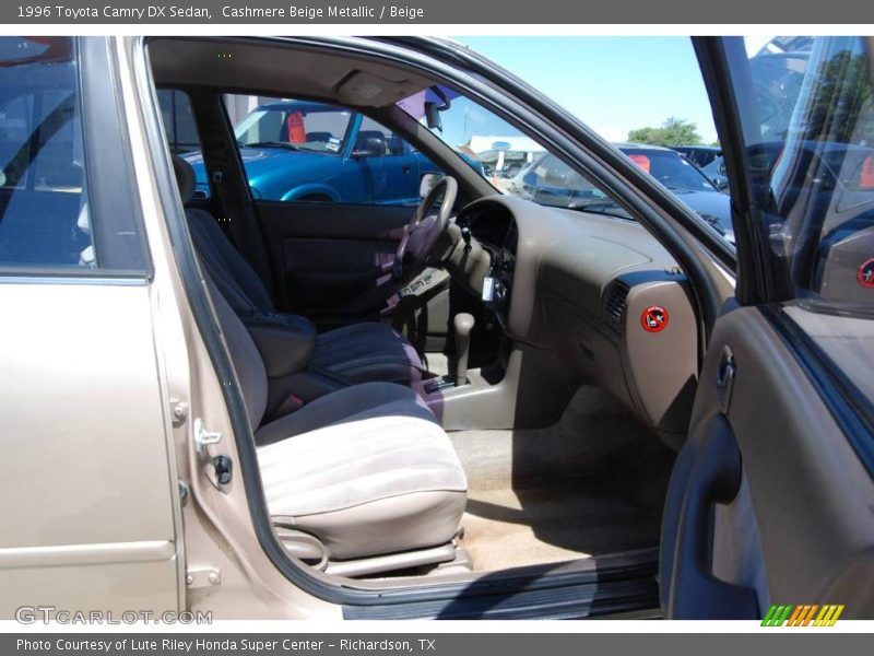 Cashmere Beige Metallic / Beige 1996 Toyota Camry DX Sedan