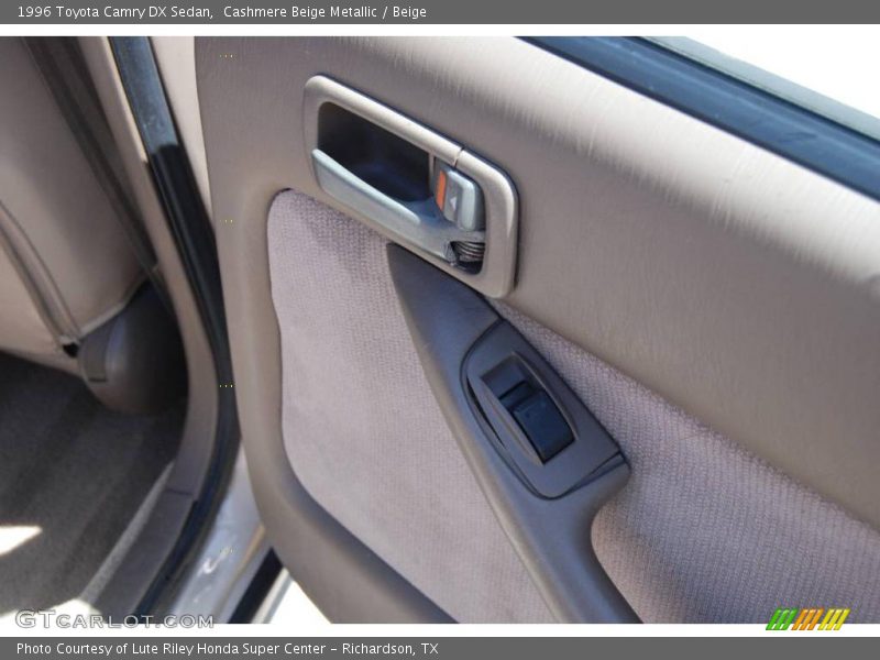 Cashmere Beige Metallic / Beige 1996 Toyota Camry DX Sedan