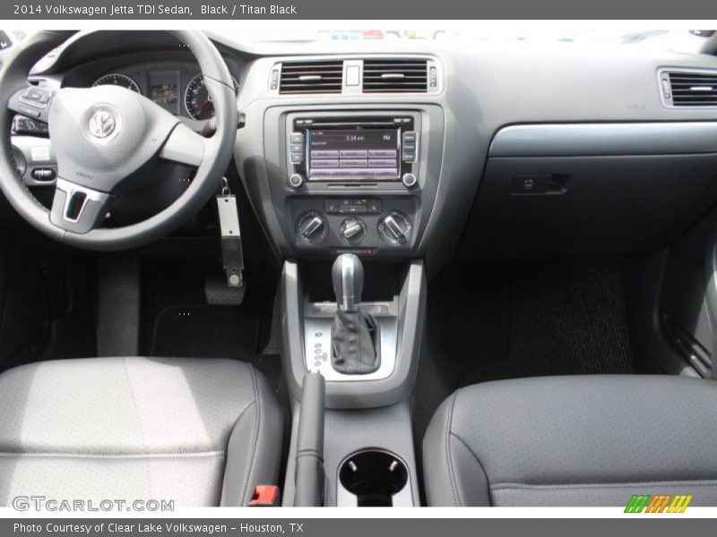 Black / Titan Black 2014 Volkswagen Jetta TDI Sedan