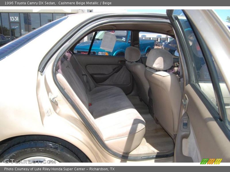 Cashmere Beige Metallic / Beige 1996 Toyota Camry DX Sedan