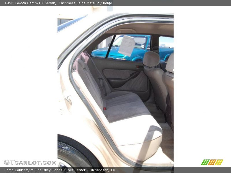 Cashmere Beige Metallic / Beige 1996 Toyota Camry DX Sedan