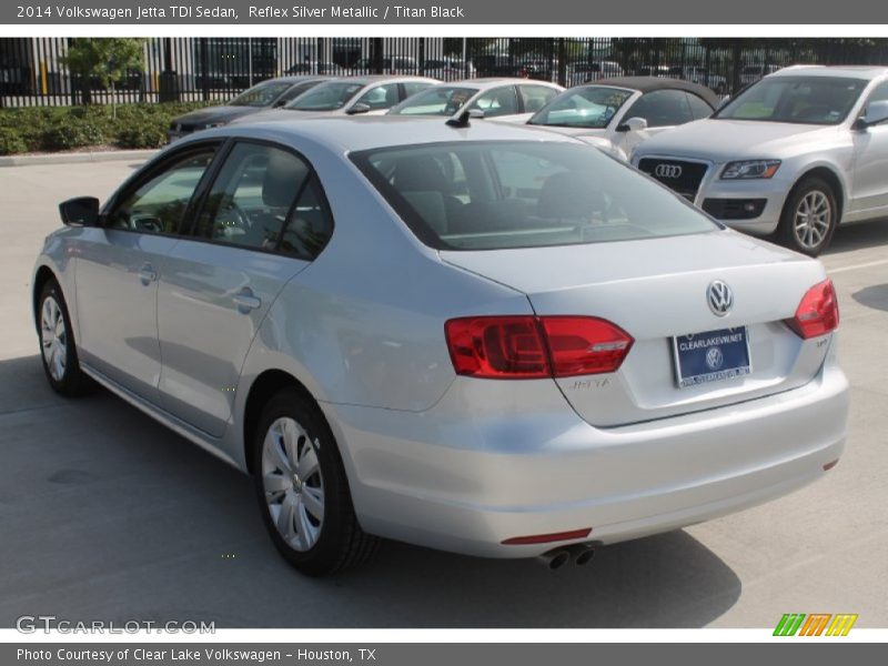 Reflex Silver Metallic / Titan Black 2014 Volkswagen Jetta TDI Sedan