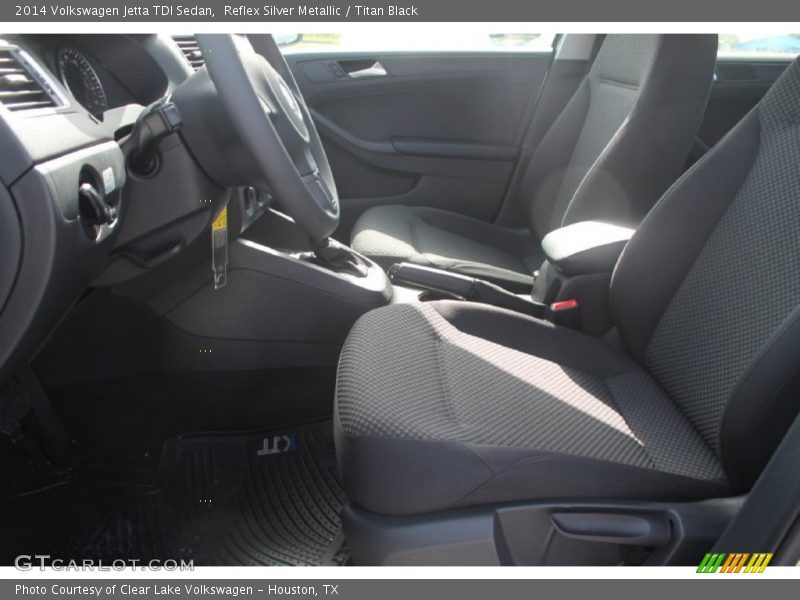 Reflex Silver Metallic / Titan Black 2014 Volkswagen Jetta TDI Sedan