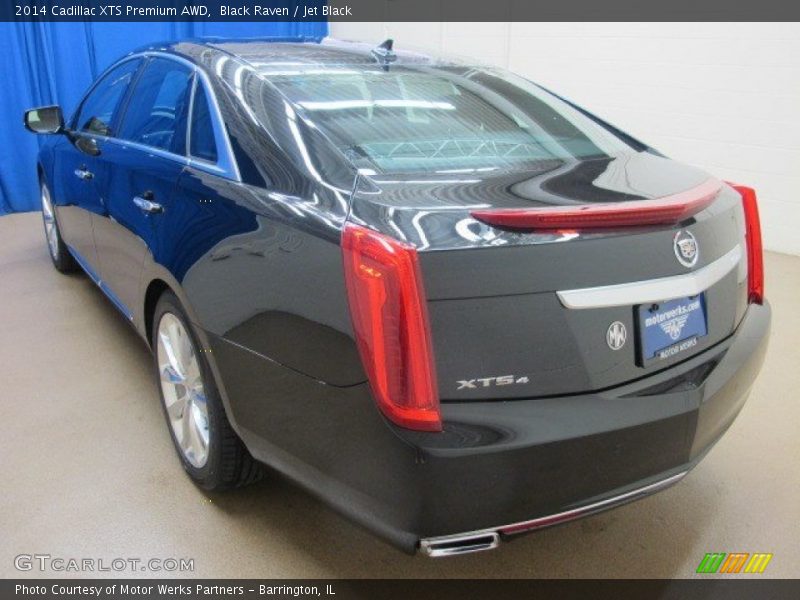 Black Raven / Jet Black 2014 Cadillac XTS Premium AWD