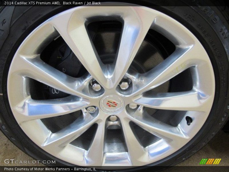 Black Raven / Jet Black 2014 Cadillac XTS Premium AWD