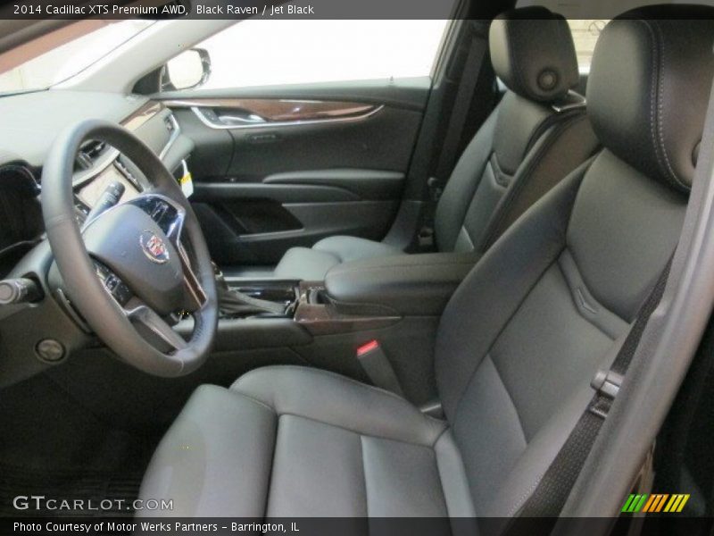 Black Raven / Jet Black 2014 Cadillac XTS Premium AWD