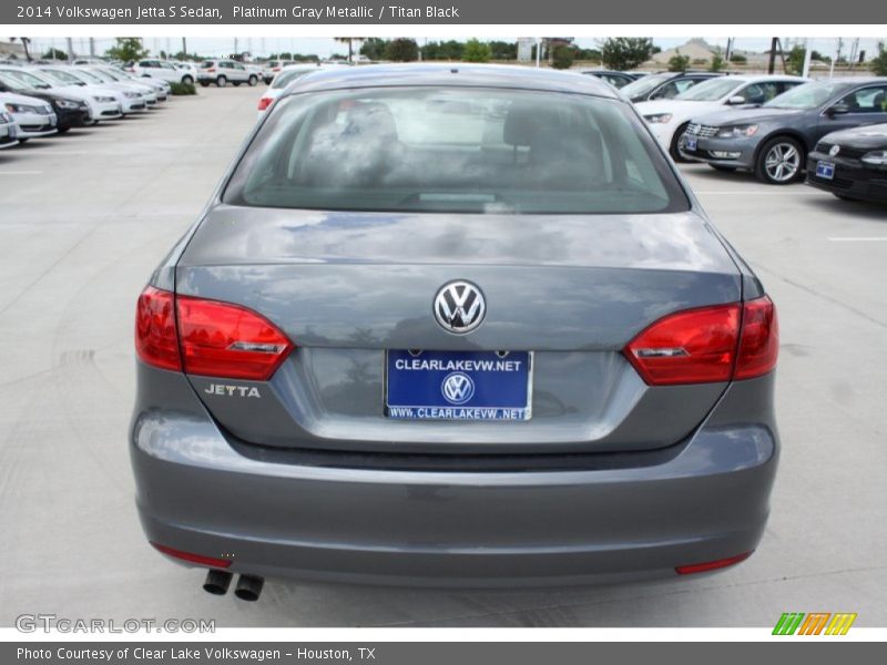 Platinum Gray Metallic / Titan Black 2014 Volkswagen Jetta S Sedan
