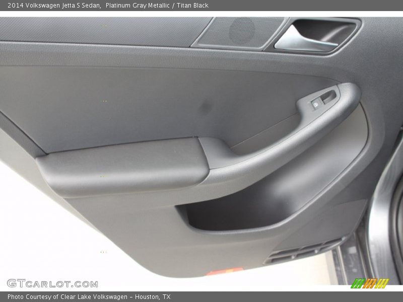 Platinum Gray Metallic / Titan Black 2014 Volkswagen Jetta S Sedan