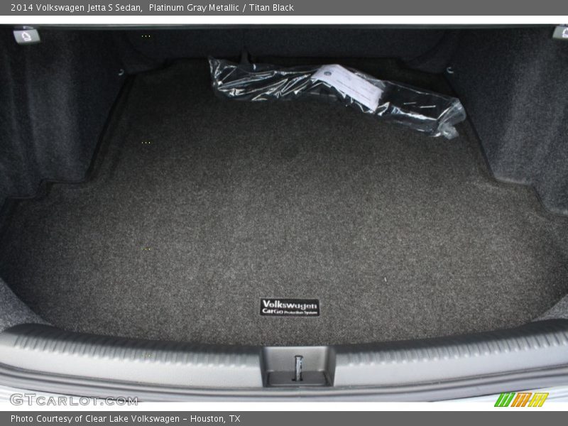 Platinum Gray Metallic / Titan Black 2014 Volkswagen Jetta S Sedan
