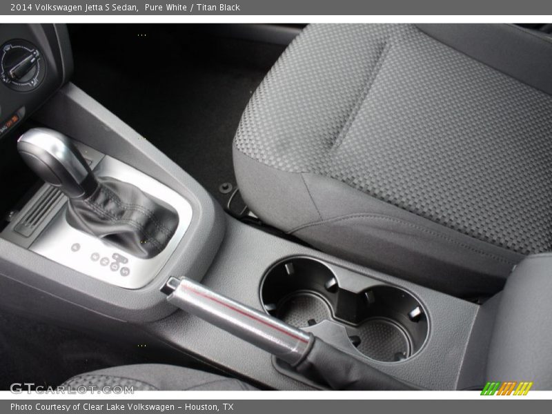 Pure White / Titan Black 2014 Volkswagen Jetta S Sedan