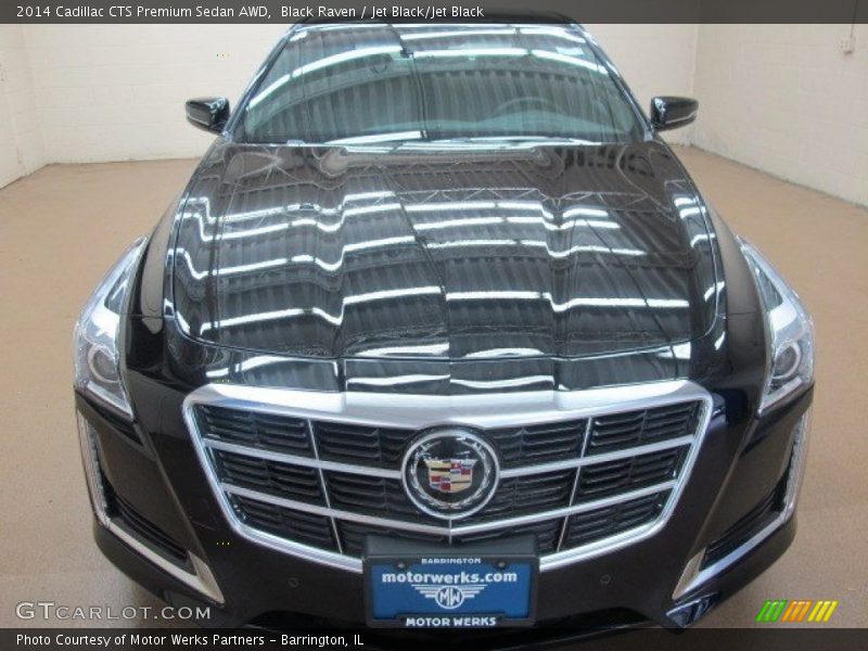 Black Raven / Jet Black/Jet Black 2014 Cadillac CTS Premium Sedan AWD