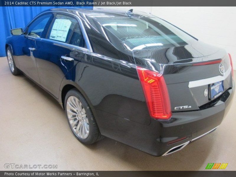 Black Raven / Jet Black/Jet Black 2014 Cadillac CTS Premium Sedan AWD