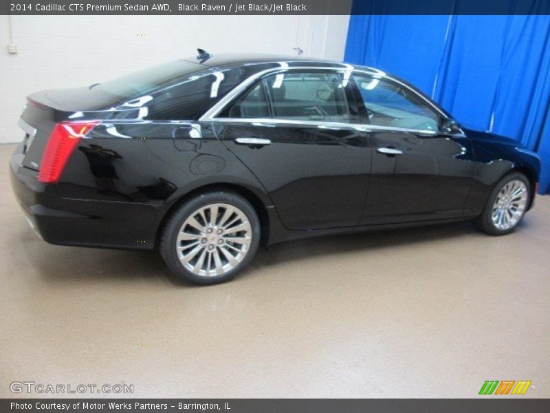 Black Raven / Jet Black/Jet Black 2014 Cadillac CTS Premium Sedan AWD