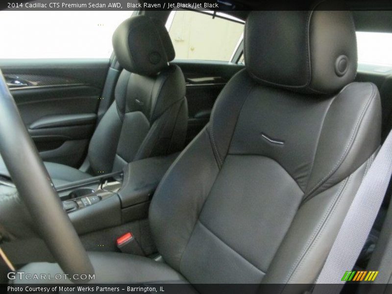 Black Raven / Jet Black/Jet Black 2014 Cadillac CTS Premium Sedan AWD