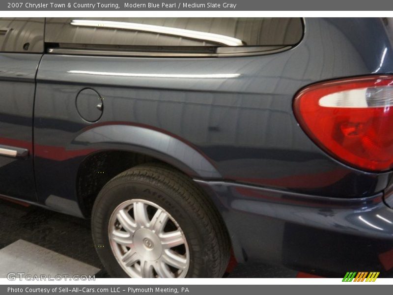 Modern Blue Pearl / Medium Slate Gray 2007 Chrysler Town & Country Touring