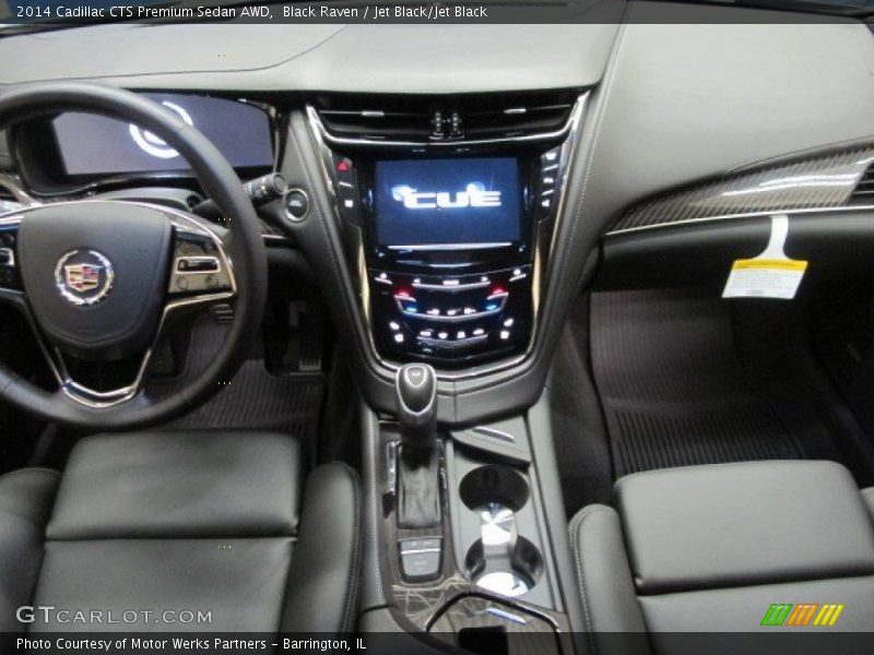 Black Raven / Jet Black/Jet Black 2014 Cadillac CTS Premium Sedan AWD