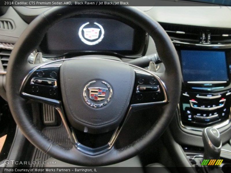 Black Raven / Jet Black/Jet Black 2014 Cadillac CTS Premium Sedan AWD