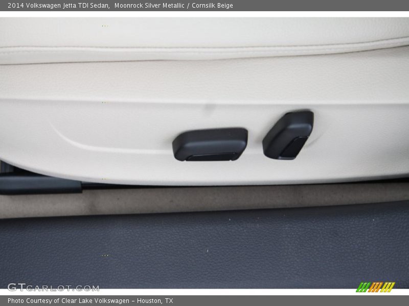 Moonrock Silver Metallic / Cornsilk Beige 2014 Volkswagen Jetta TDI Sedan