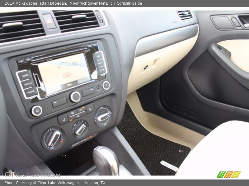Moonrock Silver Metallic / Cornsilk Beige 2014 Volkswagen Jetta TDI Sedan