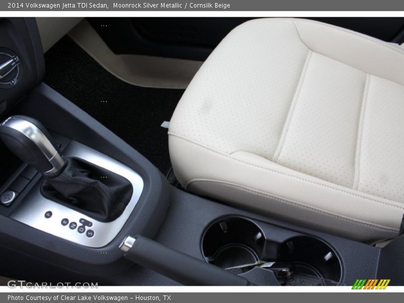 Moonrock Silver Metallic / Cornsilk Beige 2014 Volkswagen Jetta TDI Sedan