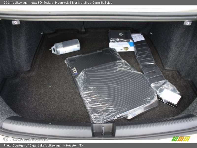 Moonrock Silver Metallic / Cornsilk Beige 2014 Volkswagen Jetta TDI Sedan
