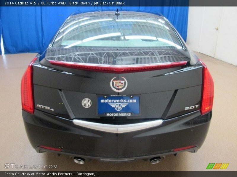 Black Raven / Jet Black/Jet Black 2014 Cadillac ATS 2.0L Turbo AWD
