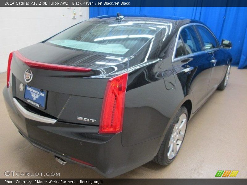 Black Raven / Jet Black/Jet Black 2014 Cadillac ATS 2.0L Turbo AWD