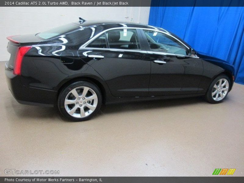 Black Raven / Jet Black/Jet Black 2014 Cadillac ATS 2.0L Turbo AWD